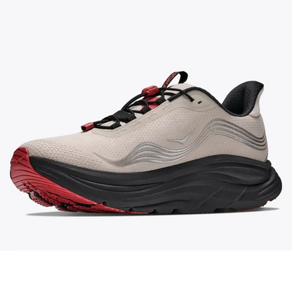 Hoka Herrenlaufschuhe Clifton 11 GTX, River Rock Grey/ Carbon black
