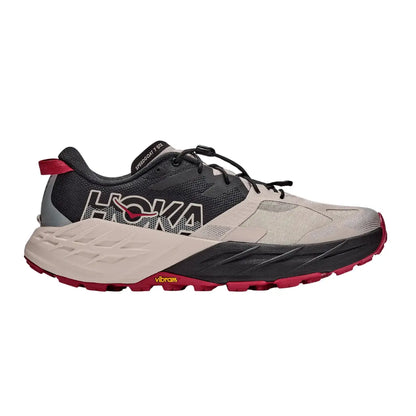 Hoka Herrenlaufschuhe Speedgoat 7 GTX,  black / river rock grey