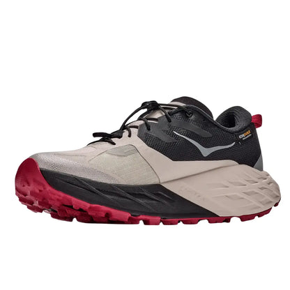 Hoka Herrenlaufschuhe Speedgoat 7 GTX,  black / river rock grey