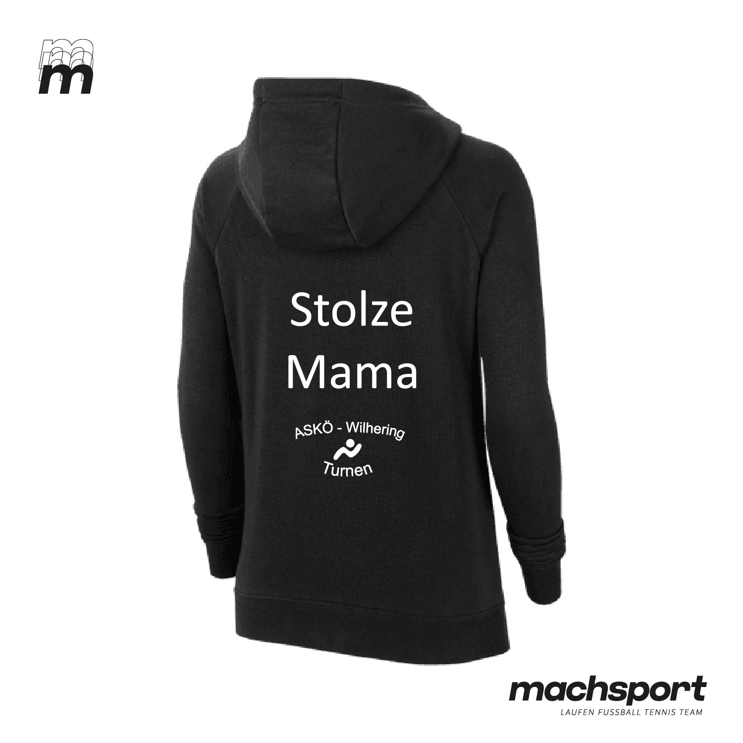 ASKÖ Wilhering Turnen Hoodie "Stolze Mama" – Bild 