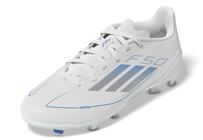 Adidas Fußballschuhe F50 League FG/MG Jr. - ultraleicht, bequem & optimaler Grip für junge Spieler auf Rasen- und Kunstrasenplätzen