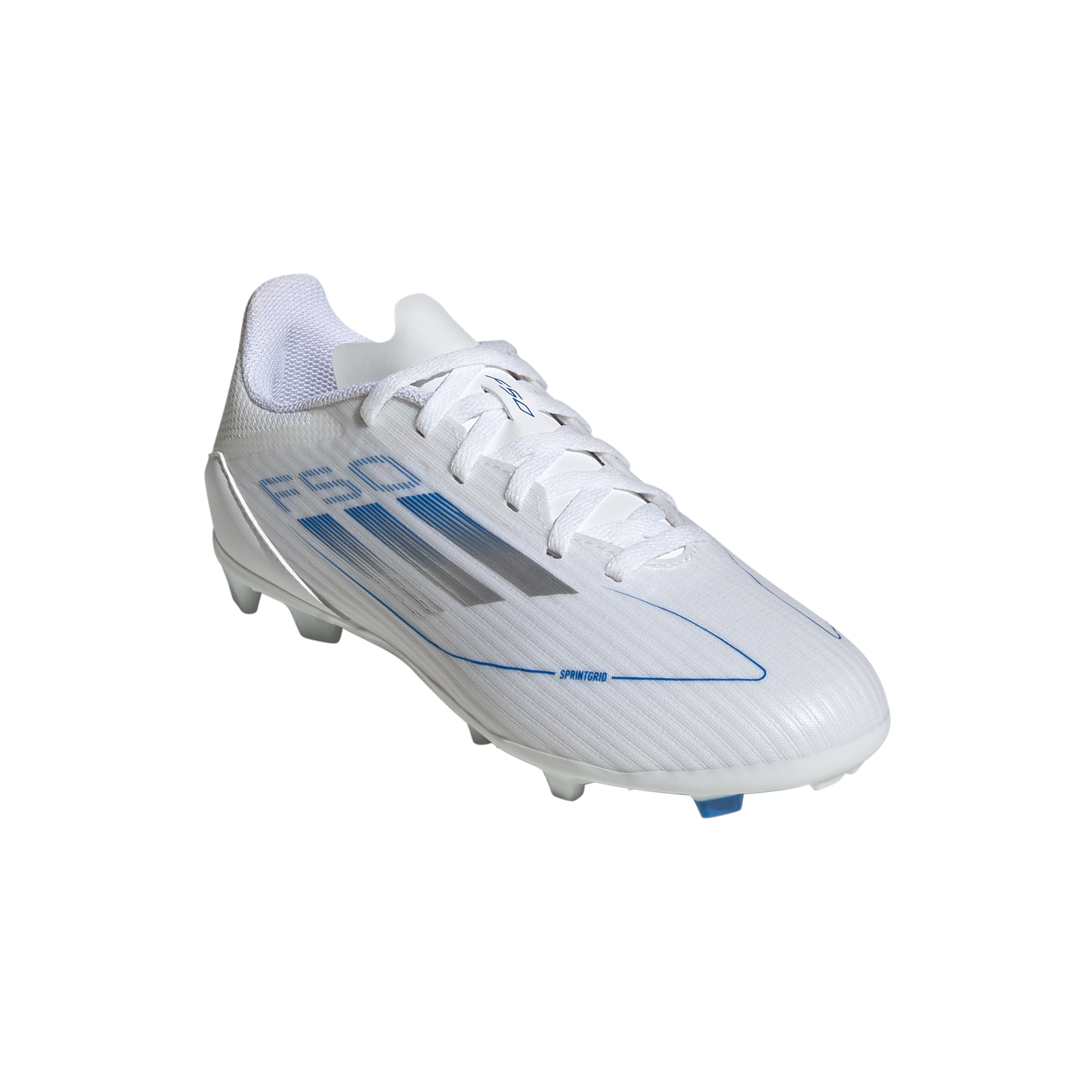 Adidas Fußballschuhe F50 League FG/MG Jr. - ultraleicht, bequem & optimaler Grip für junge Spieler auf Rasen- und Kunstrasenplätzen