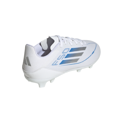 Adidas Fußballschuhe F50 League FG/MG Jr. - ultraleicht, bequem & optimaler Grip für junge Spieler auf Rasen- und Kunstrasenplätzen