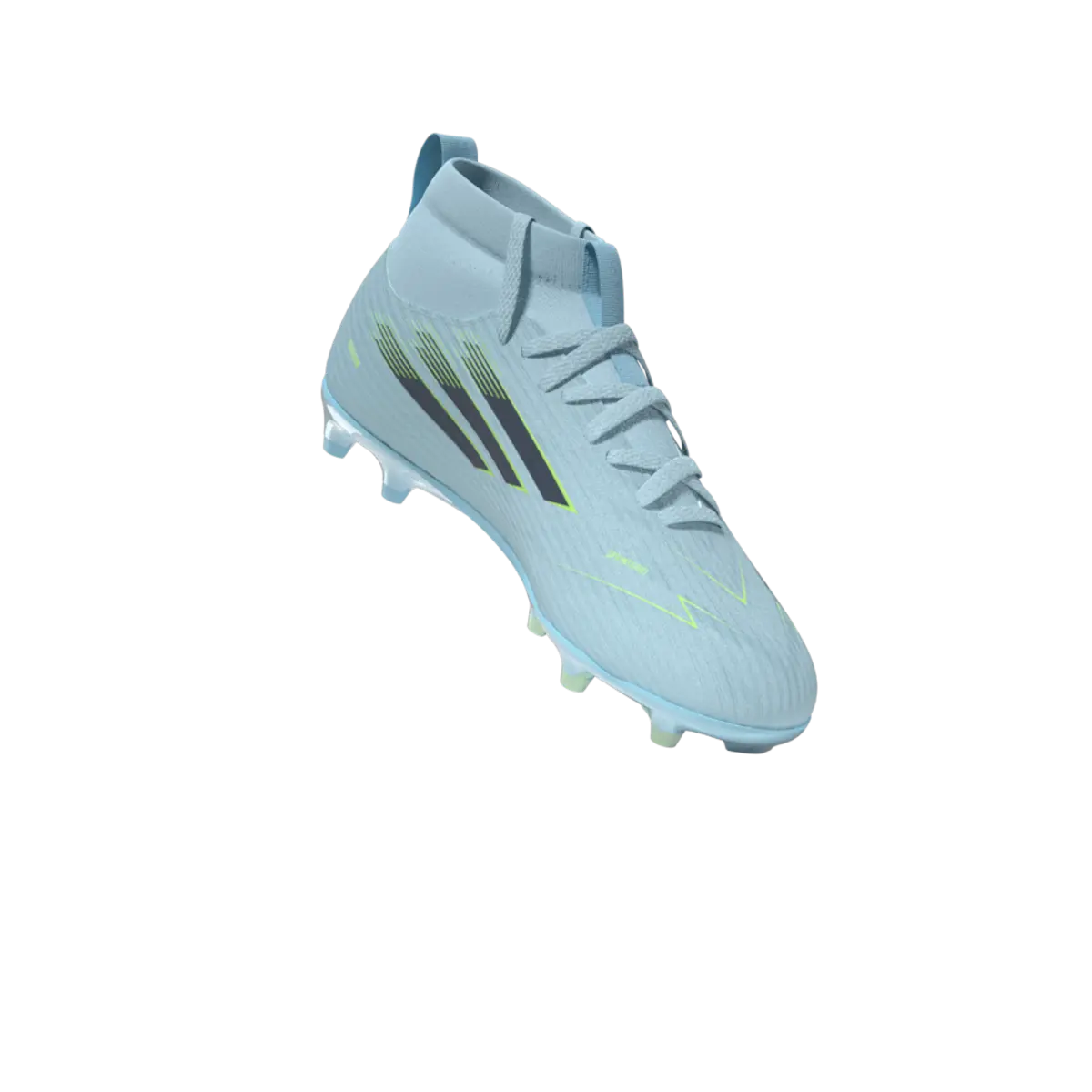 Adidas Kinderfußballschuhe F50 Sparkfusion League FG, halbhohe Fußballschuhe für feste Böden und Kunstrasen mit Sprintplate Fusion - machsport – Bild 