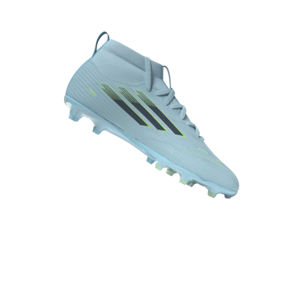 Adidas Kinderfußballschuhe F50 Sparkfusion League FG, halbhohe Fußballschuhe für feste Böden und Kunstrasen mit Sprintplate Fusion - machsport