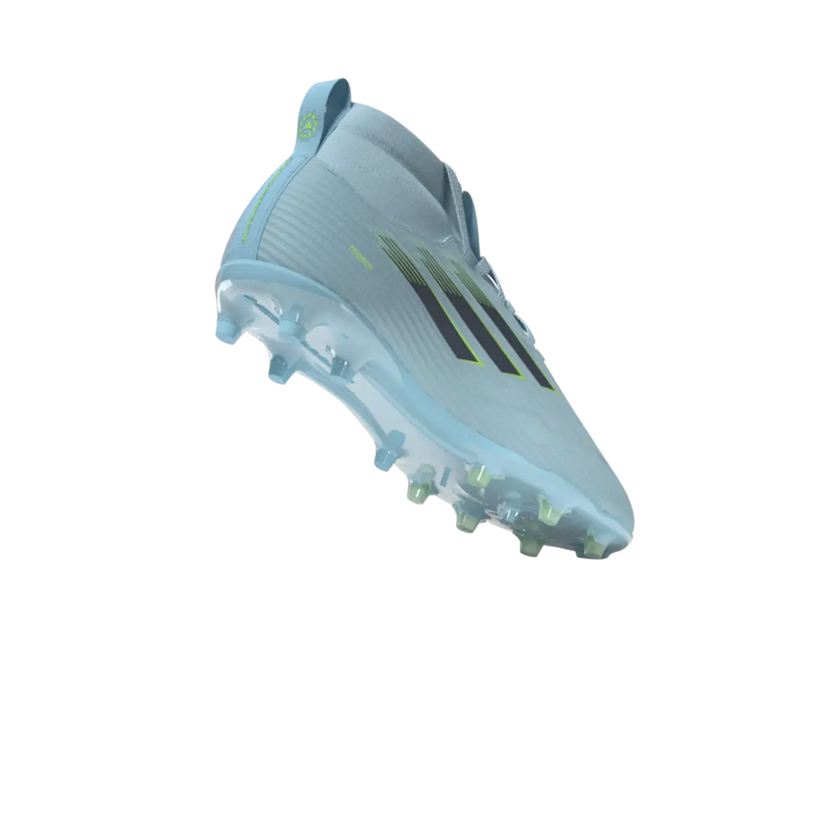 Adidas Kinderfußballschuhe F50 Sparkfusion League FG, halbhohe Fußballschuhe für feste Böden und Kunstrasen mit Sprintplate Fusion - machsport – Bild 