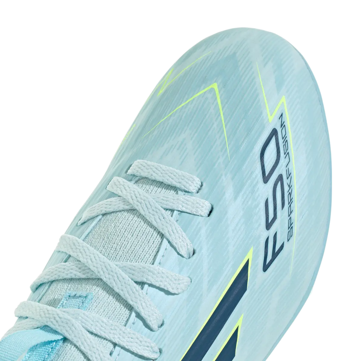 Adidas Kinderfußballschuhe F50 Sparkfusion League FG, halbhohe Fußballschuhe für feste Böden und Kunstrasen mit Sprintplate Fusion - machsport – Bild 
