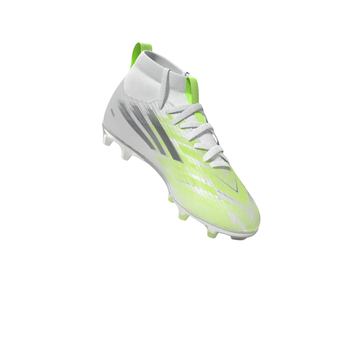 Adidas Kinderfußballschuhe F50 Sparkfusion League FG, halbhohe Fußballschuhe für feste Böden und Kunstrasen mit Sprintplate Fusion - machsport – Bild 