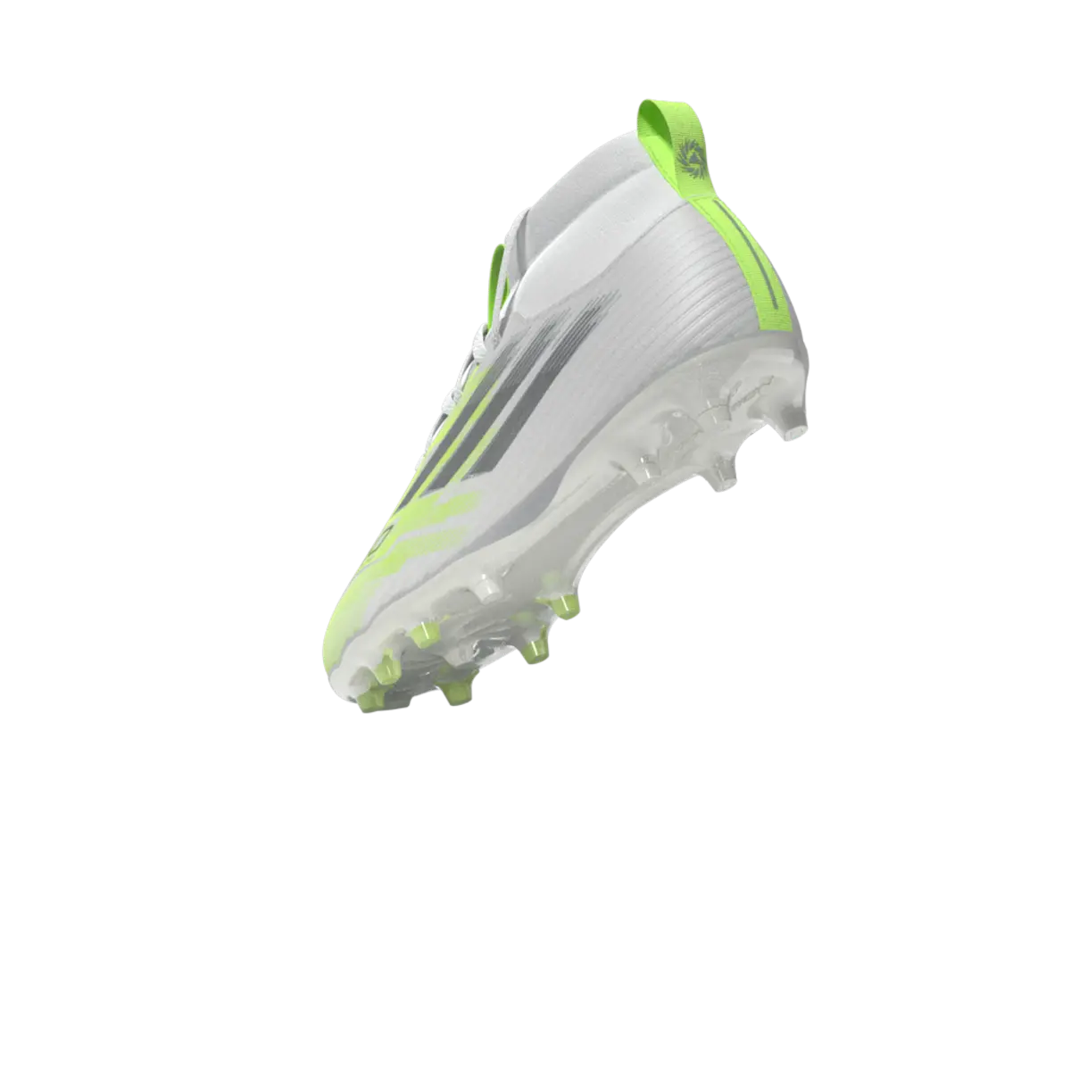 Adidas Kinderfußballschuhe F50 Sparkfusion League FG, halbhohe Fußballschuhe für feste Böden und Kunstrasen mit Sprintplate Fusion - machsport – Bild 
