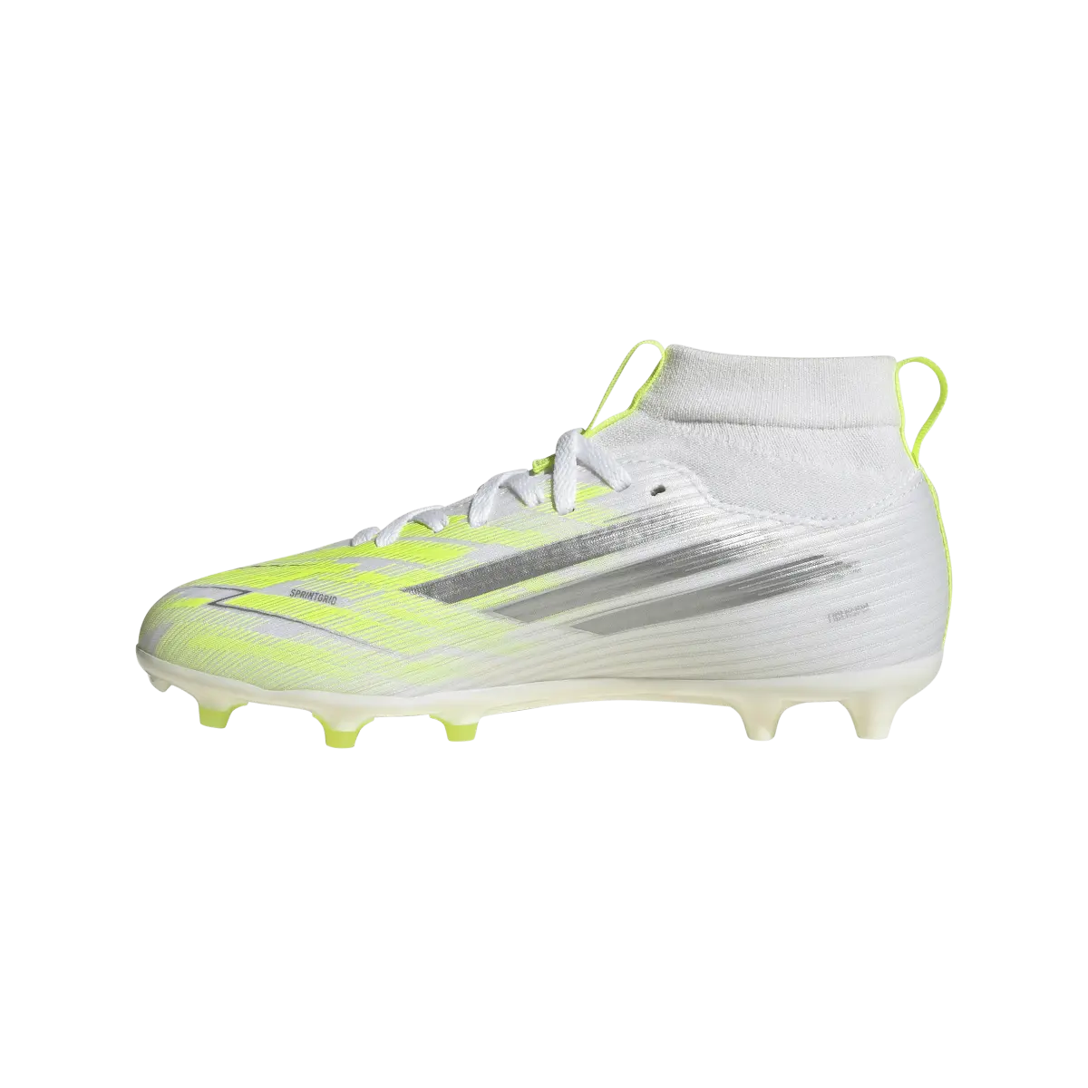 Adidas Kinderfußballschuhe F50 Sparkfusion League FG, halbhohe Fußballschuhe für feste Böden und Kunstrasen mit Sprintplate Fusion - machsport – Bild 