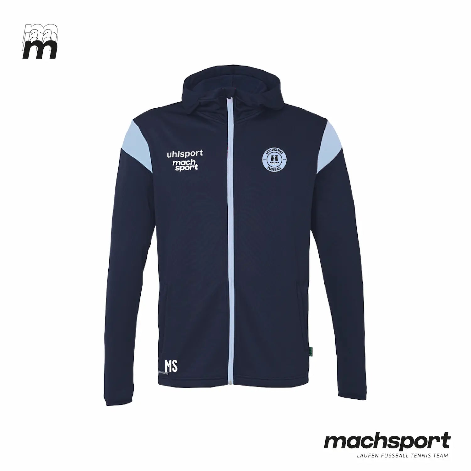 JAZ LINZ SÜD Trainingsjacke mit Kapuze – Bild 
