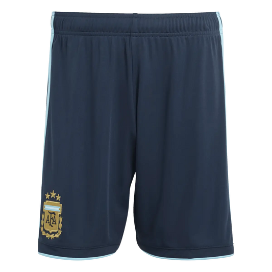 Argentinien Herrenfußballshort Home, Replica Heimshorts mit Climacool für Training, Spiel und Fanwear – dunkelblau / S