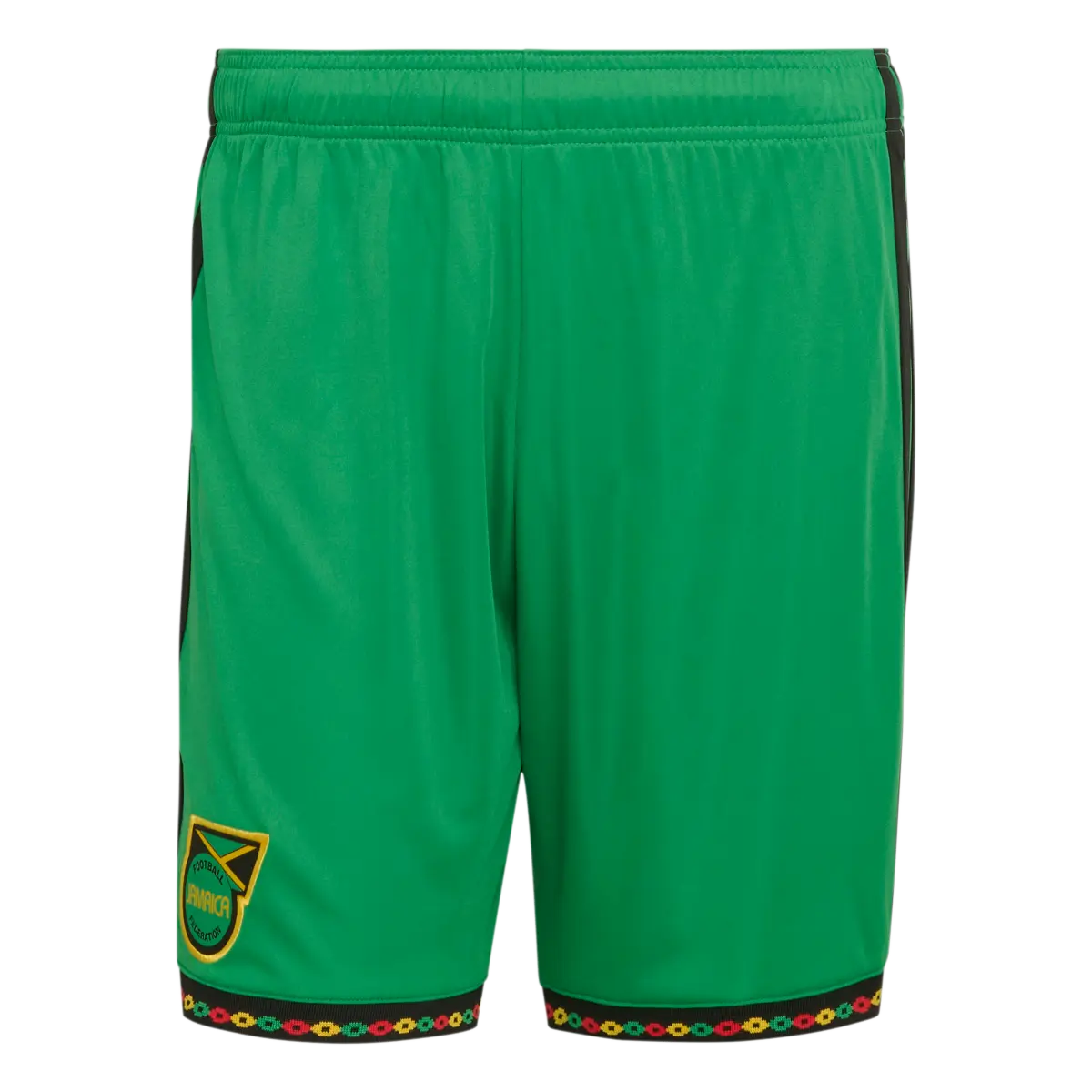 Jamaika Herrenfußballhose Homeshort 2026, Bob Marley, Heimshorts mit Climacool für Spiel und Fanmomente - machsport