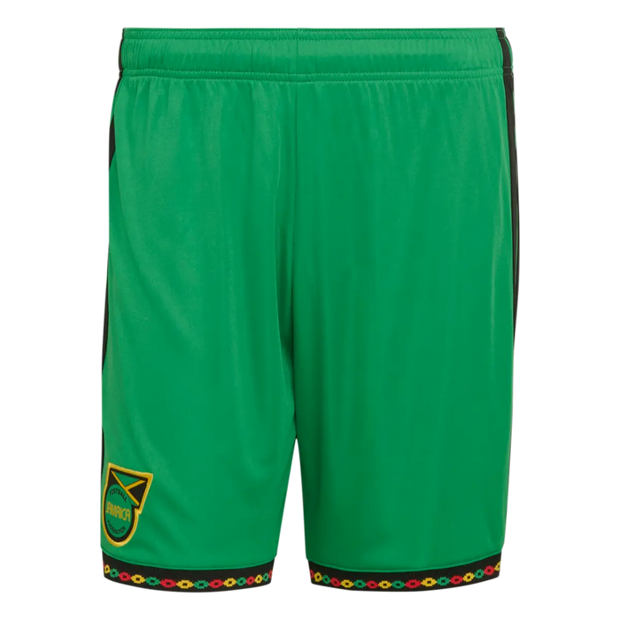 Jamaika Herrenfußballhose Homeshort 2026, Bob Marley, Heimshorts mit Climacool für Spiel und Fanmomente