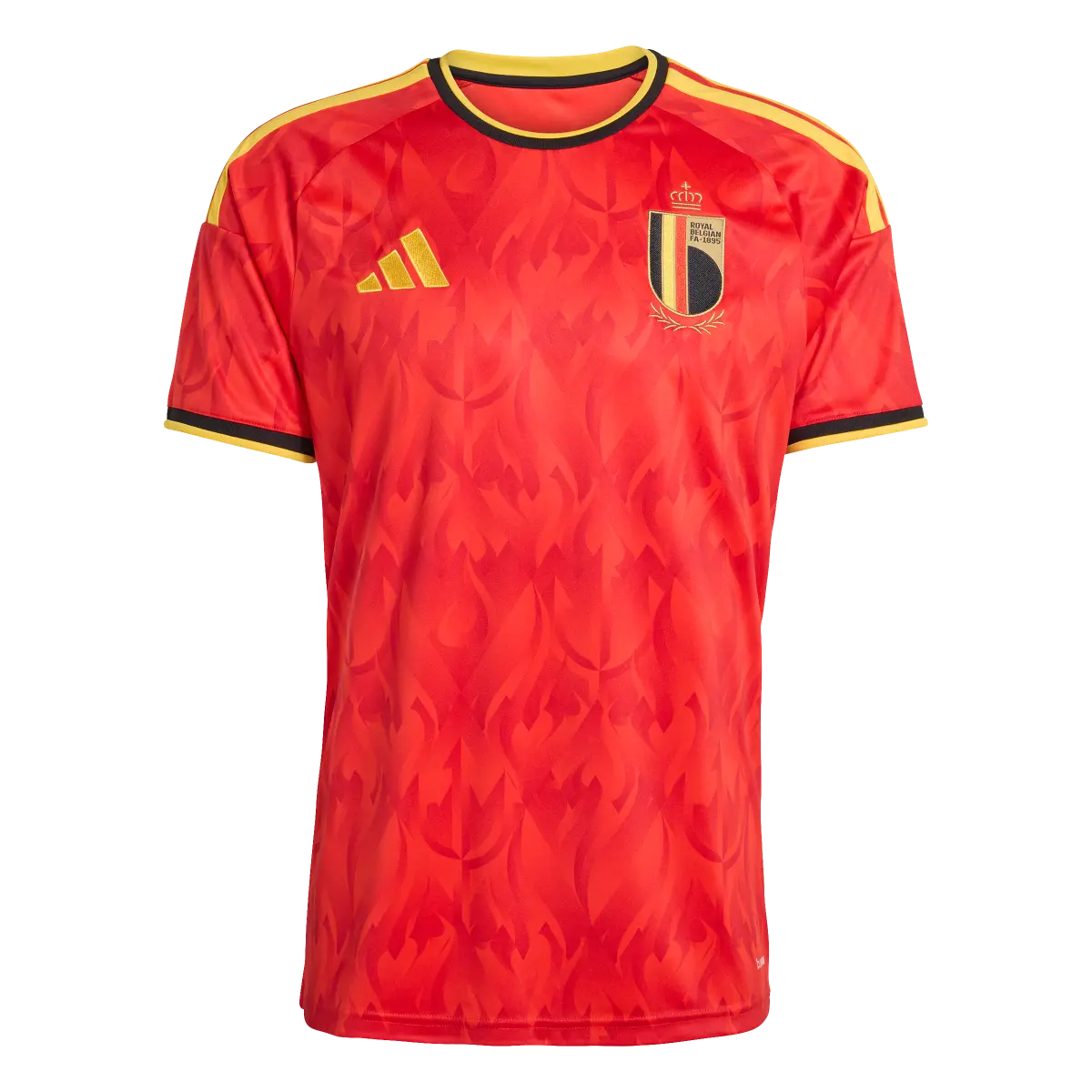 Belgien Herrenfußballshirt Home 2026, Heimtrikot mit Climacool für Spiel, Training und Fanmomente - machsport – Bild 