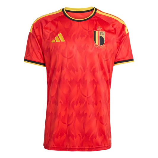 Belgien Herrenfußballshirt Home 2026, Heimtrikot mit Climacool für Spiel, Training und Fanmomente – rot / S