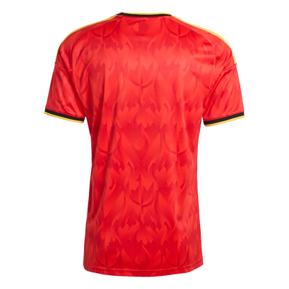 Belgien Herrenfußballshirt Home 2026, Heimtrikot mit Climacool für Spiel, Training und Fanmomente - machsport