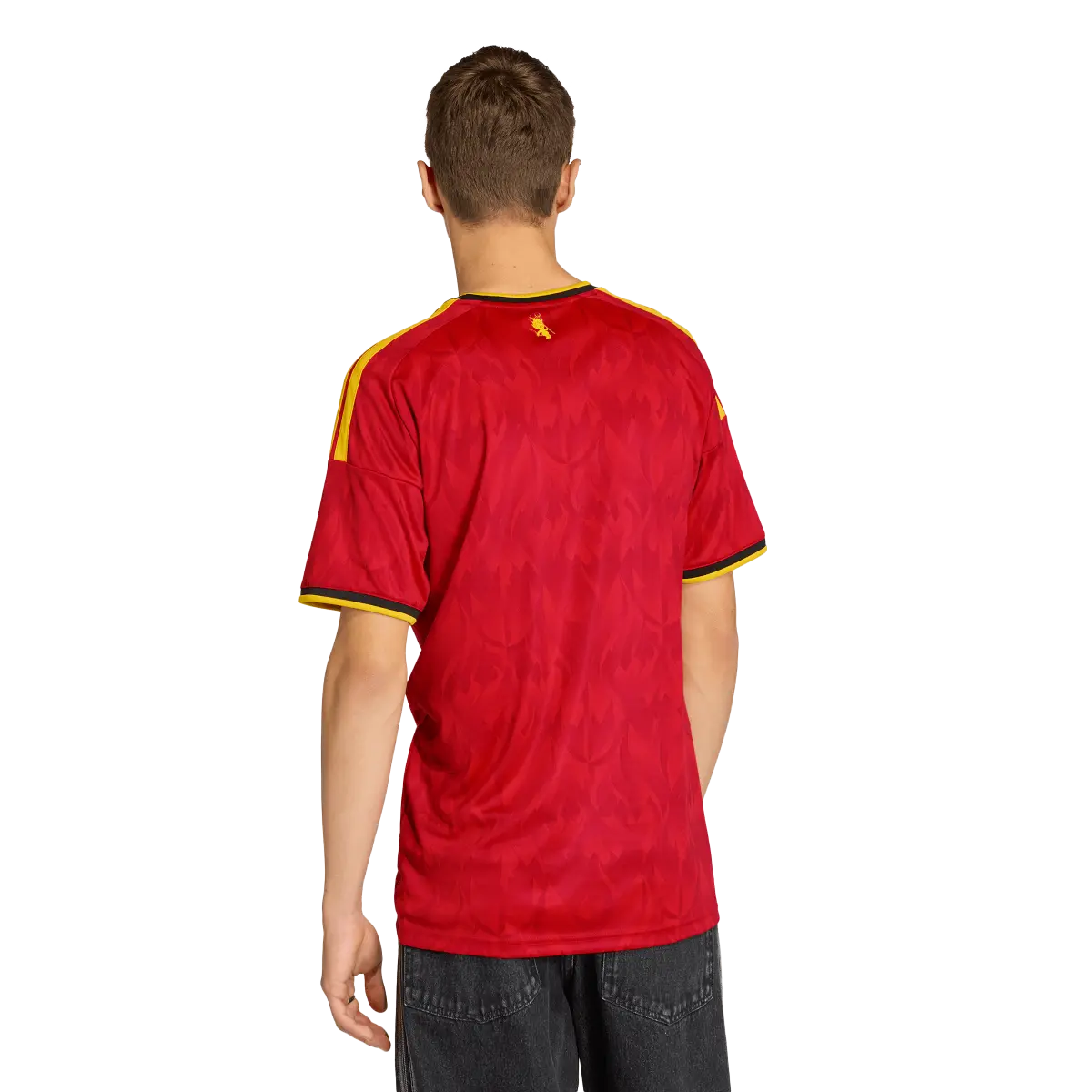 Belgien Herrenfußballshirt Home 2026, Heimtrikot mit Climacool für Spiel, Training und Fanmomente - machsport – Bild 