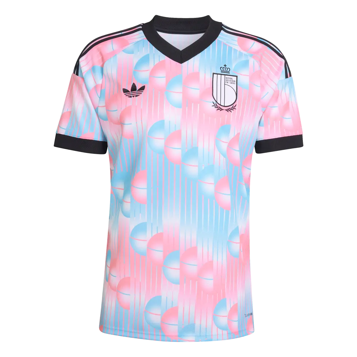 Belgien Herrenfußballshirt Away 2026, Auswärtstrikot mit Climacool für Spiel, Training und Fanmomente - machsport