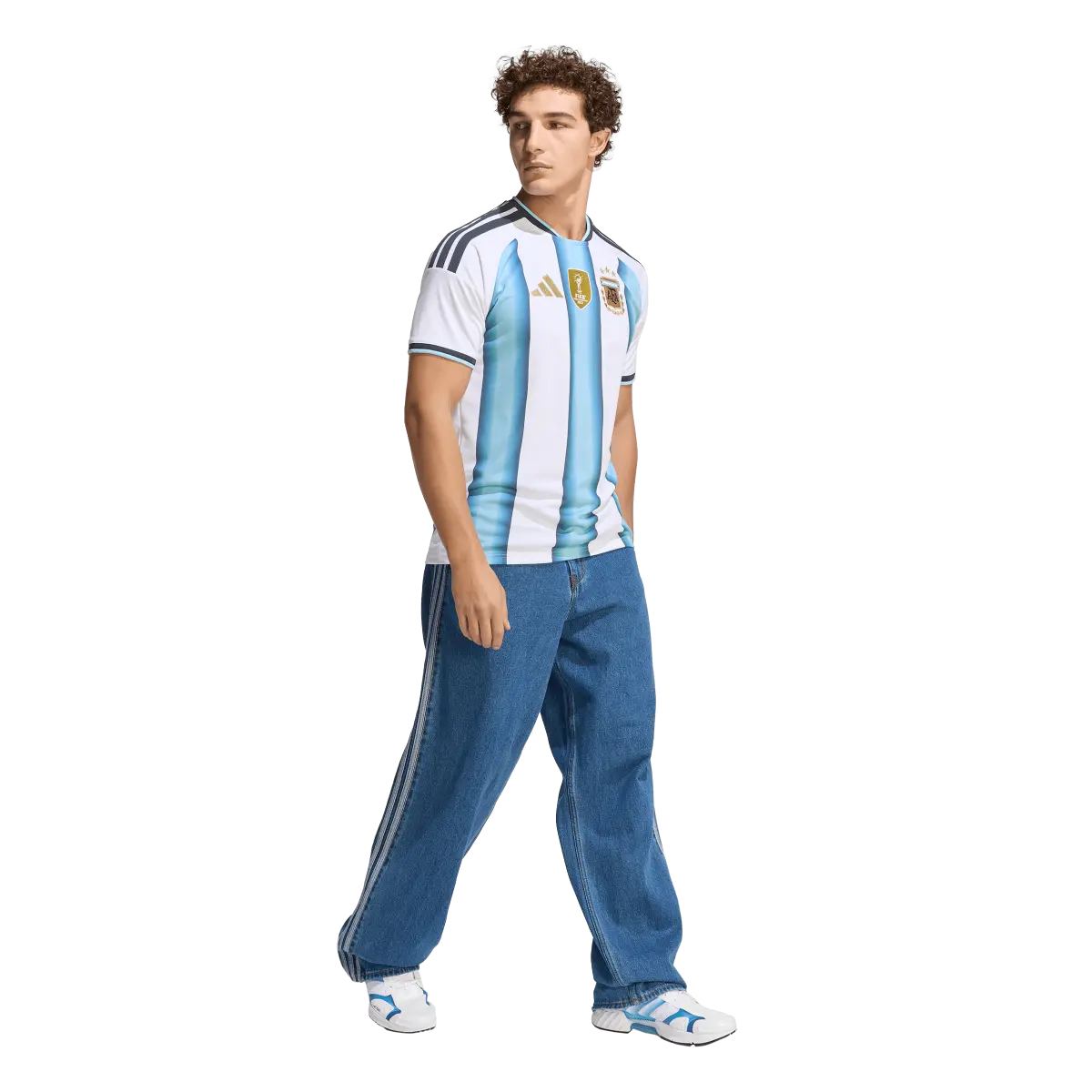 Argentinien Herrenfußballshirt Home Jersey – Heimtrikot 2026 mit Climacool
