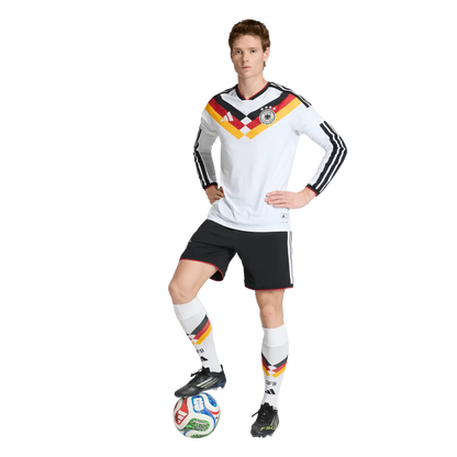DFB Herrenfußballshort Home 2026, Heimshorts mit Climacool für Spiel, Training und Fan Einsatz - machsport