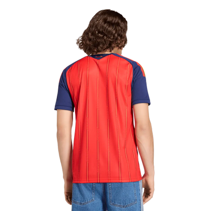 Spanien Herrenfußballshirt Home Jersey 2026, Heimtrikot mit Climacool für Spiel, Training und Fan Einsatz - machsport