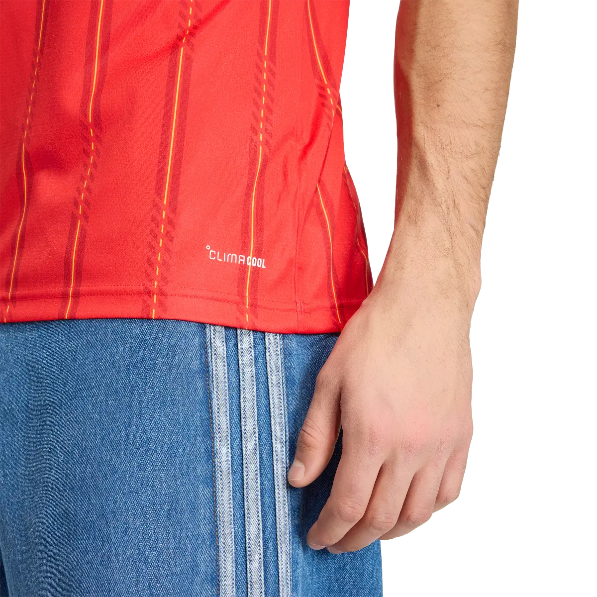 Spanien Herrenfußballshirt Home Jersey 2026, Heimtrikot mit Climacool für Spiel, Training und Fan Einsatz - machsport – Bild 