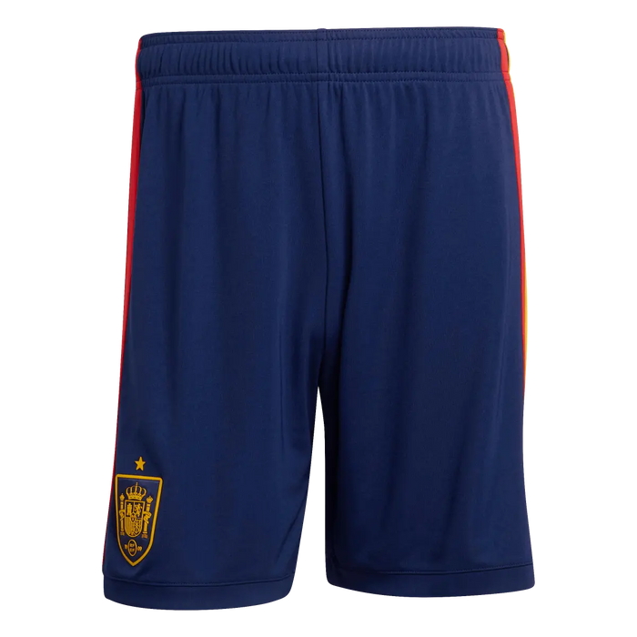 Spanien Herrenfußballshort Home 2026, Heimshorts mit Climacool für Spiel, Training und Fan Einsatz