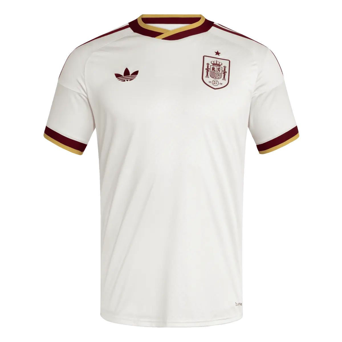 Spanien Herrenfußballshirt Away Jersey, Auswärtstrikot mit Climacool für Spiel, Training und Fan Einsatz - machsport – Bild 