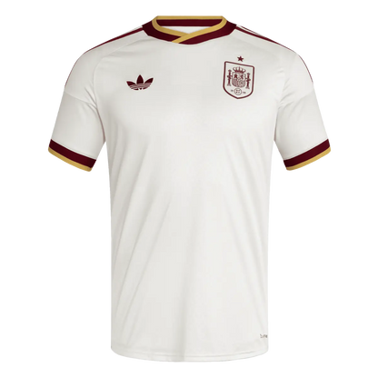Spanien Herrenfußballshirt Away Jersey, Auswärtstrikot mit Climacool für Spiel, Training und Fan Einsatz - machsport