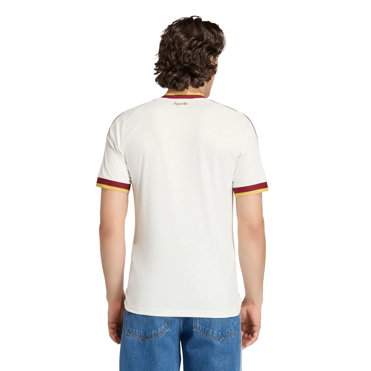 Spanien Herrenfußballshirt Away Jersey, Auswärtstrikot mit Climacool für Spiel, Training und Fan Einsatz - machsport – Bild 