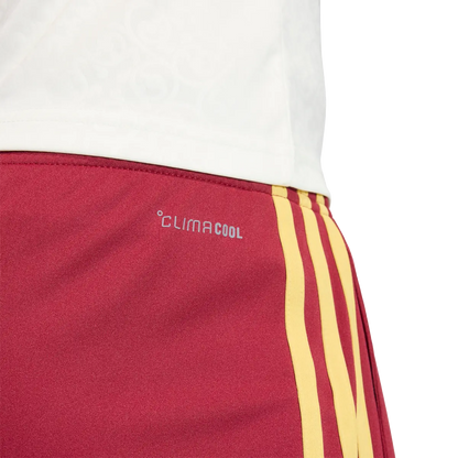 Spanien Herrenfußballshort Away 2026, Auswärtsshorts mit Climacool für Spiel, Training und Fan Einsatz - machsport