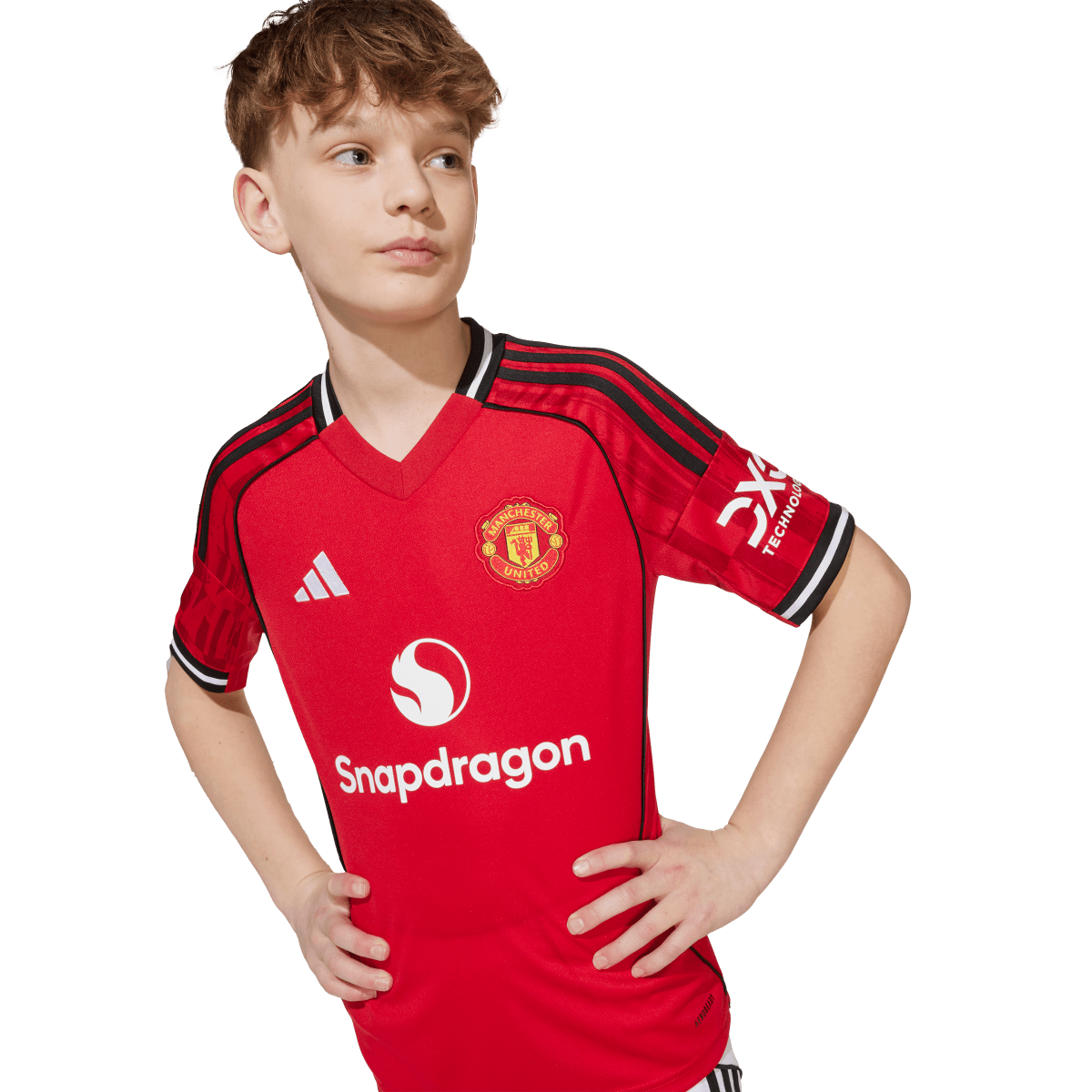 Manchester United Home Jersey Kids 25/26 – Bild 