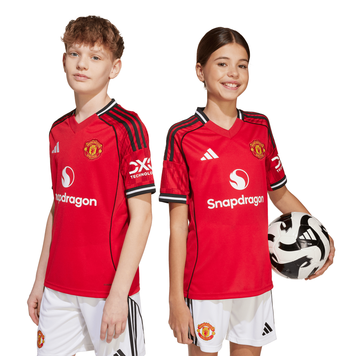 Manchester United Home Jersey Kids 25/26