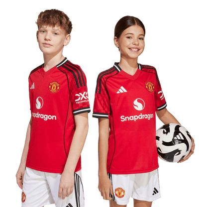 Manchester United Home Jersey Kids 25/26