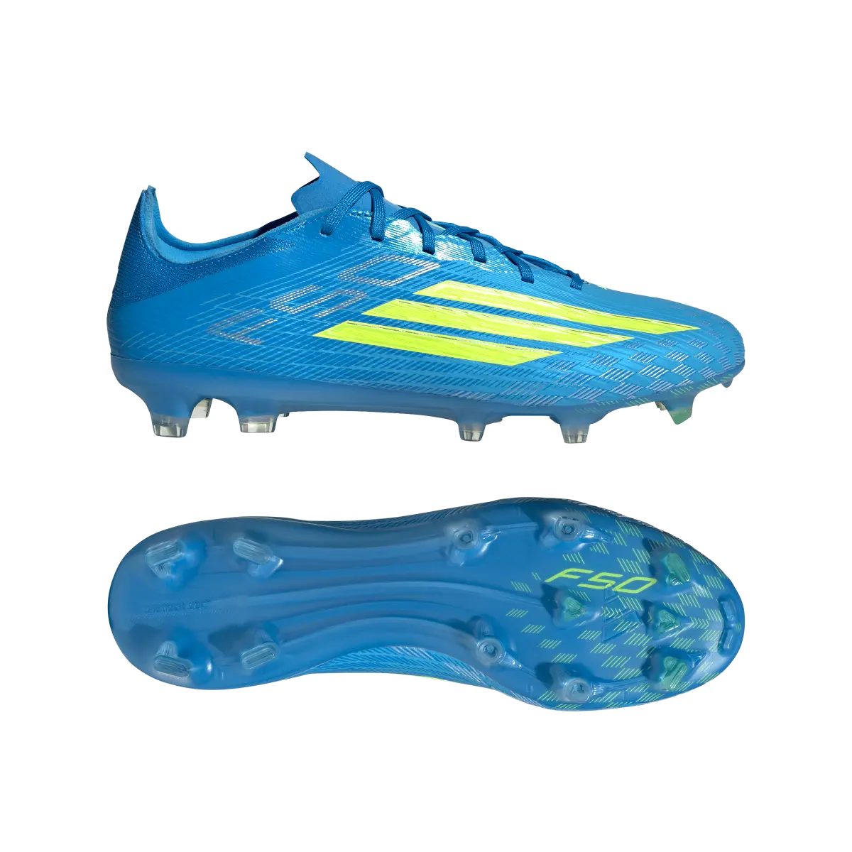 Adidas Fußballschuhe F50 Pro FG, Firm Ground Fußballschuhe für Naturrasen mit Sprintshell 360 und Sprintweb für maximale Beschleunigung - machsport – Bild 