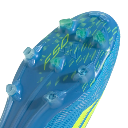 Adidas Fußballschuhe F50 Pro FG, Firm Ground Fußballschuhe für Naturrasen mit Sprintshell 360 und Sprintweb für maximale Beschleunigung - machsport