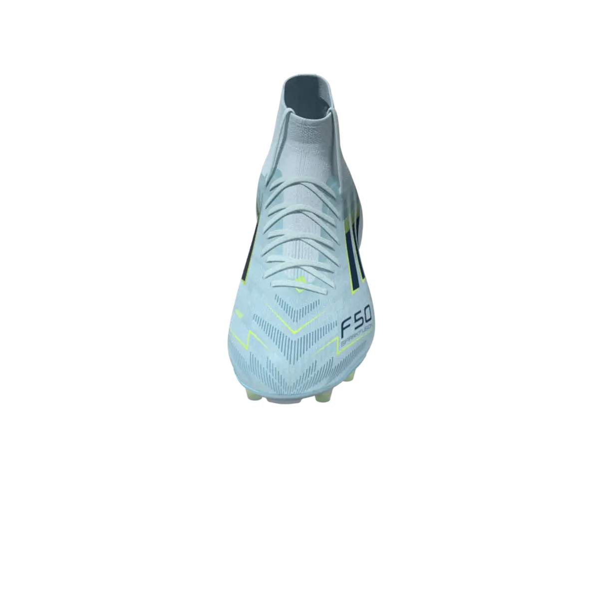 Adidas Fußballschuhe F50 Sparkfusion Pro, Mid Cut Fußballschuhe für feste Böden und Kunstrasen mit Primeknit Schaft - machsport – Bild 