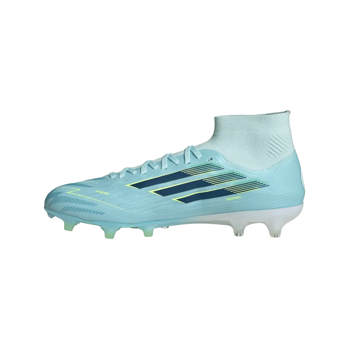 Adidas Fußballschuhe F50 Sparkfusion Pro, Mid Cut Fußballschuhe für feste Böden und Kunstrasen mit Primeknit Schaft - machsport – Bild 