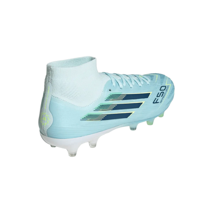 Adidas Fußballschuhe F50 Sparkfusion Pro, Mid Cut Fußballschuhe für feste Böden und Kunstrasen mit Primeknit Schaft - machsport