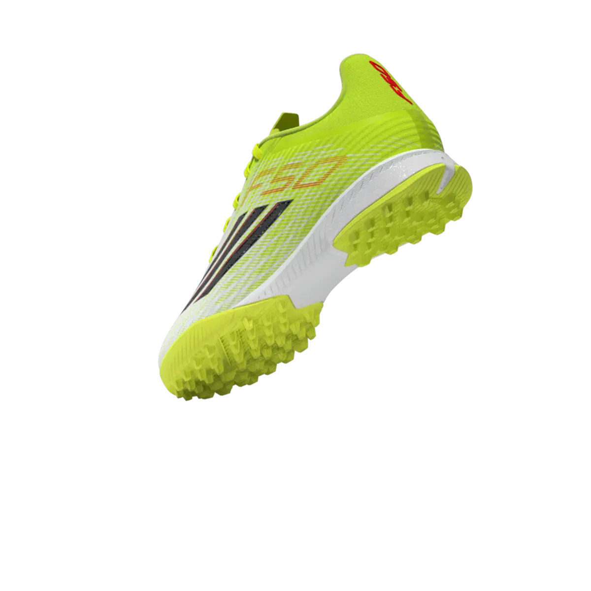 Adidas Fußballschuhe F50 League TF, Turf Fußballschuhe für Kunstrasen mit EVA-Dämpfung und Fiberskin Obermaterial - machsport