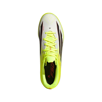 Adidas Fußballschuhe F50 League TF, Turf Fußballschuhe für Kunstrasen mit EVA-Dämpfung und Fiberskin Obermaterial - machsport