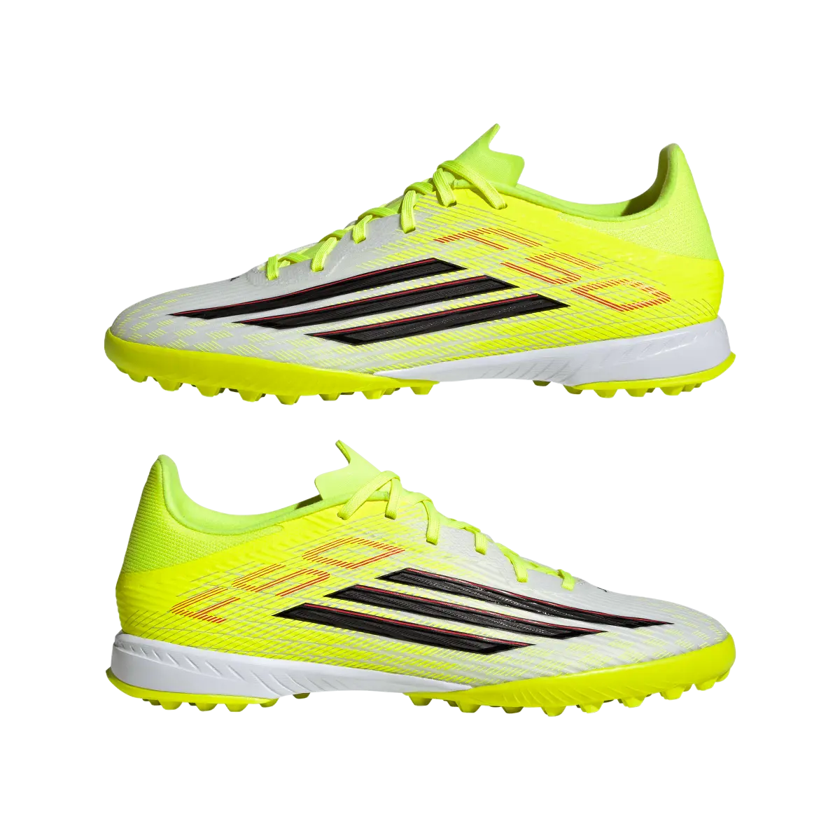 Adidas Fußballschuhe F50 League TF, Turf Fußballschuhe für Kunstrasen mit EVA-Dämpfung und Fiberskin Obermaterial - machsport – Bild 