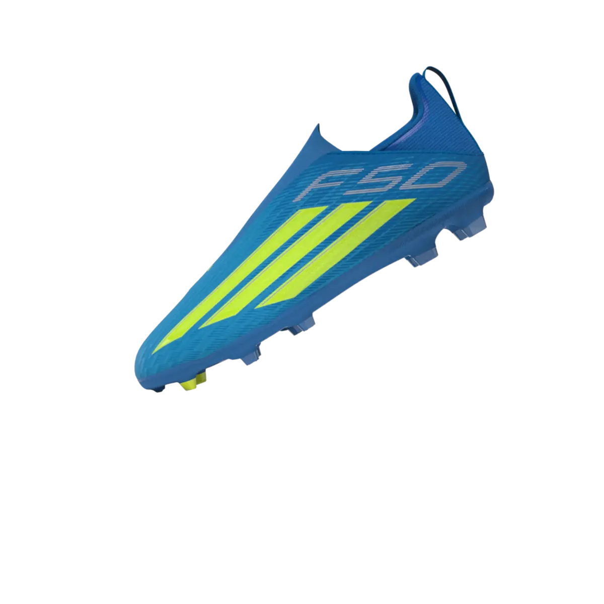 Adidas Kinderfußballschuhe F50 League LL FG/MG, schnürlose Fußballschuhe für feste Böden und Kunstrasen mit Sprintplate 360 - machsport – Bild 