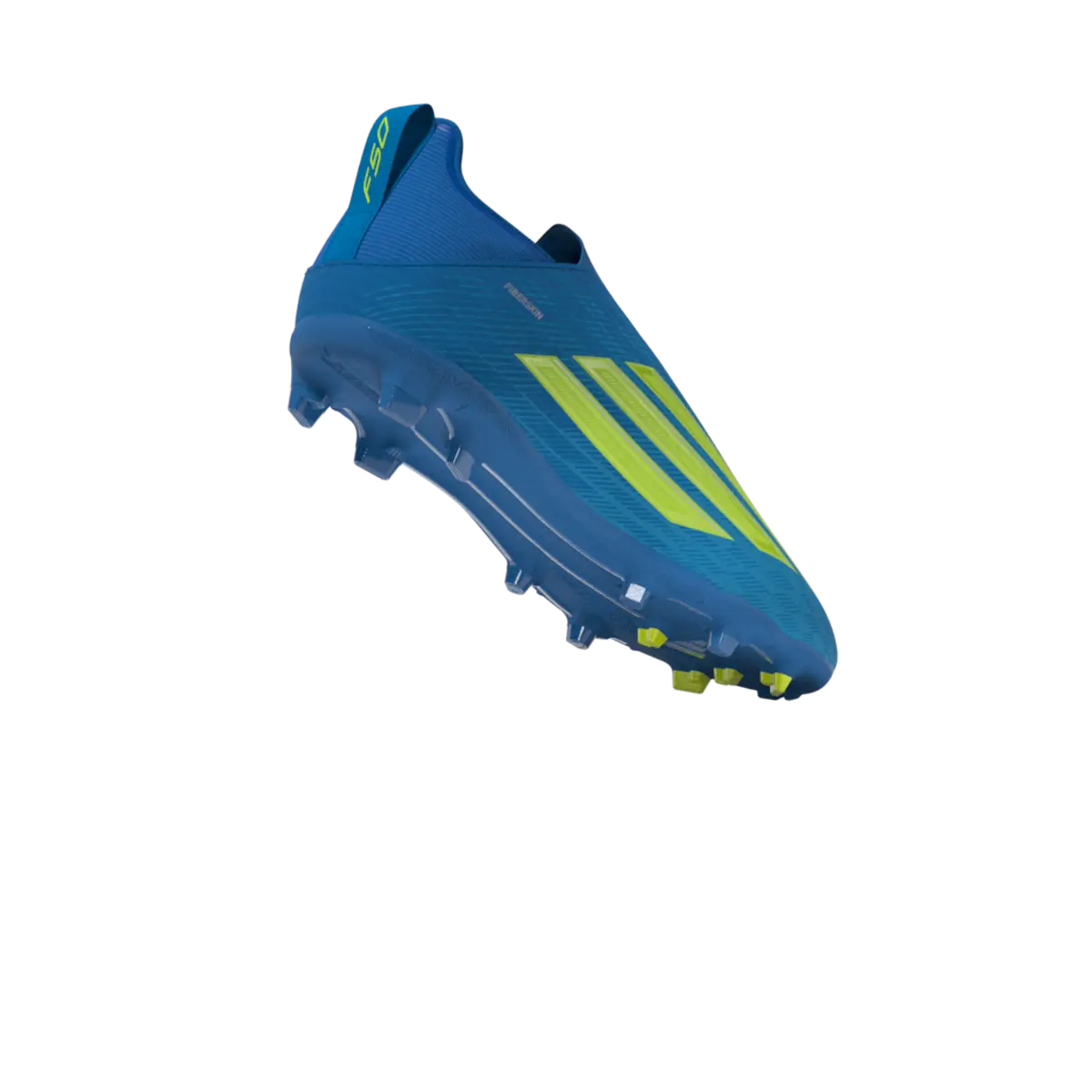 Adidas Kinderfußballschuhe F50 League LL FG/MG, schnürlose Fußballschuhe für feste Böden und Kunstrasen mit Sprintplate 360 - machsport – Bild 