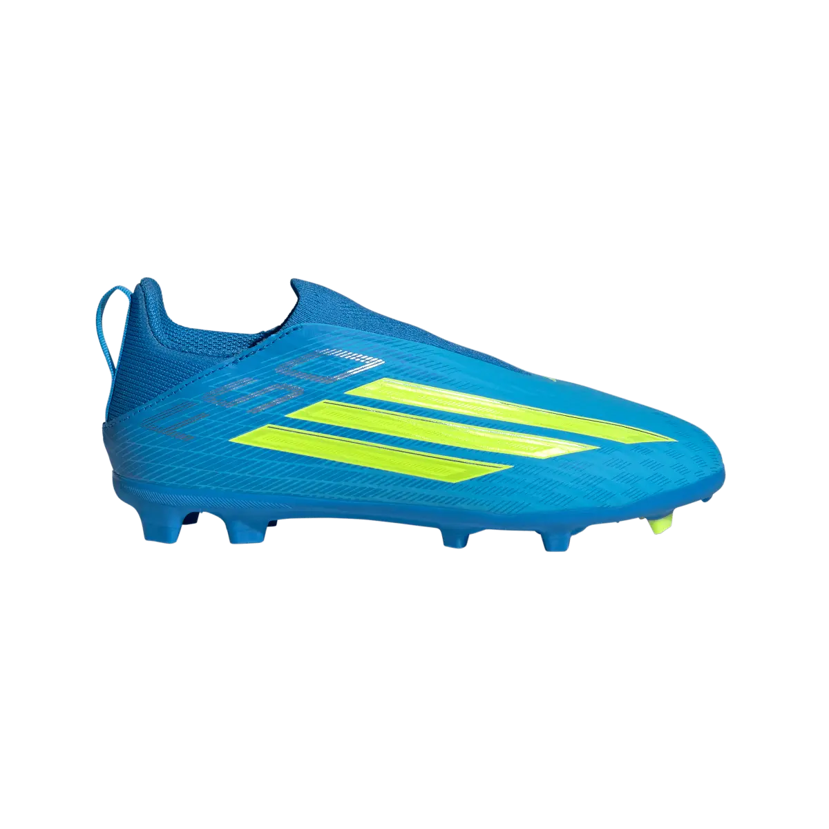 Adidas Kinderfußballschuhe F50 League LL FG/MG, schnürlose Fußballschuhe für feste Böden und Kunstrasen mit Sprintplate 360 - machsport – Bild 