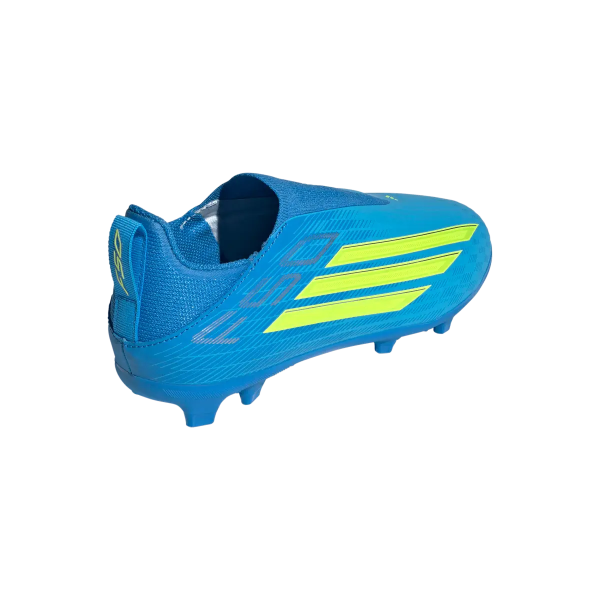 Adidas Kinderfußballschuhe F50 League LL FG/MG, schnürlose Fußballschuhe für feste Böden und Kunstrasen mit Sprintplate 360 - machsport