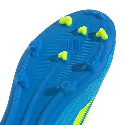 Adidas Kinderfußballschuhe F50 League LL FG/MG, schnürlose Fußballschuhe für feste Böden und Kunstrasen mit Sprintplate 360 - machsport