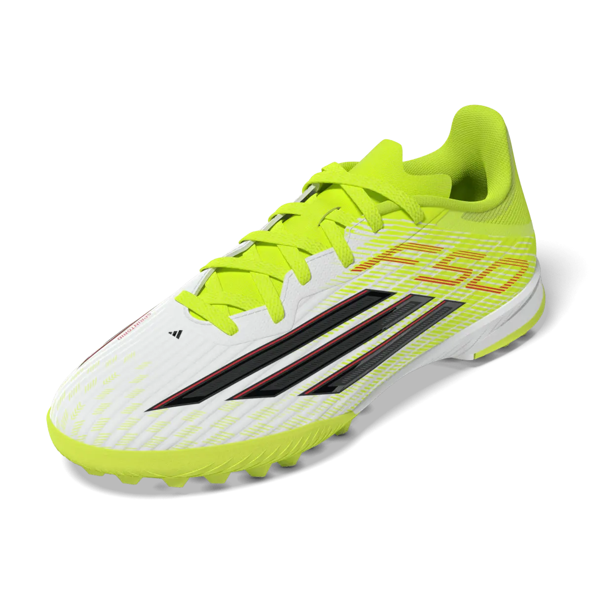Adidas Kinderfußballschuhe F50 League TF, Turf Fußballschuhe für Kunstrasen, Hart- und Aschenplätze mit EVA-Dämpfung - machsport