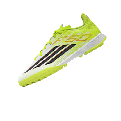 Adidas Kinderfußballschuhe F50 League TF, Turf Fußballschuhe für Kunstrasen, Hart- und Aschenplätze mit EVA-Dämpfung - machsport
